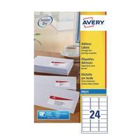 Avery White Quickdry Inkjet Label Pack of 600 J8159-25