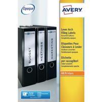 avery lever arch spine label 200x60mm pack of 80 l7171a 20