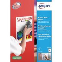 avery writewipe a4 sheets white pack of 5