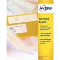 avery franking label for auto hopper 140x38mm white fl04 pack of 1000