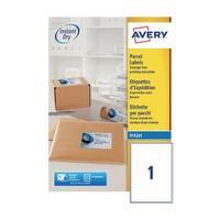 Avery QuickDRY White Inkjet Label 199.6 x 289.1mm 1 Per Sheet Pack of
