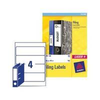 Avery Lever Arch Filing Labels 200x60mm Pack of 100 L7171-25