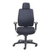 Avior Elbrus High Back Operator Black Chair KF73875