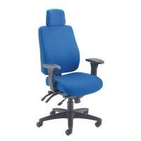 avior elbrus high back operator blue chair kf73874