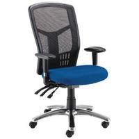 avior logan high back mesh operator blue chair kf97088