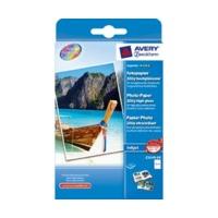 Avery Photo Paper, 10x15cm, 200g (C2549-50)