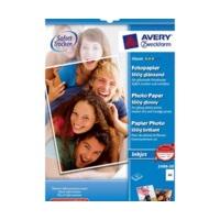 avery photo paper a4 180gqm 2496 50