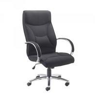 avior high back executive black chair kf74187