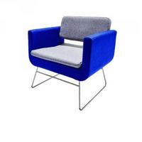 Avior Single Seat Chair Grey and Blue KF74640