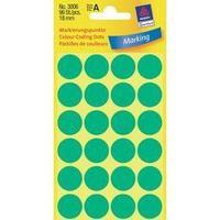 avery zweckform 3006 labels hand writable 18 mm paper green 96 pcs per ...