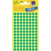 avery zweckform 3012 labels hand writable 8 mm paper green 416 pcs per ...