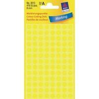 avery zweckform 3013 labels hand writable 8 mm paper yellow 416 pcs pe ...