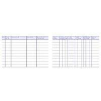 avery zweckform 222 a6 vehicle mileage log book 40 sheets avery zweckf ...