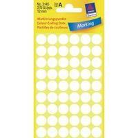 avery zweckform 3145 labels hand writable 12 mm paper white 270 pcs pe ...