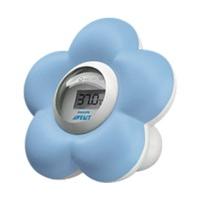 Avent Baby Bath and Room Flower Thermometer (Blue)