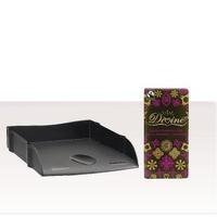 Avery Desktop Letter Tray Black with FOC Chocolate AMX814356