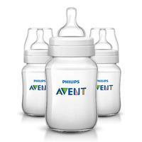 Avent Classic Plus Feeding Anti Colic Bottle 260ml Triple