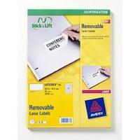 avery removable laser labels pack of 25