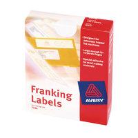 avery franking label double all machines white fl01 pack of 1000