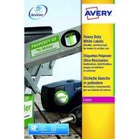 avery heavy duty laser labels 63x38mm pack of 420