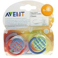 Avent 6-18 Months Silicone Soothers