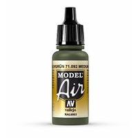 av vallejo model air 17ml medium olive