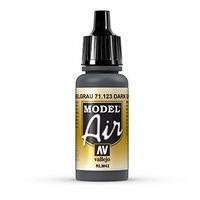 av vallejo model air 17ml dark grey rlm42