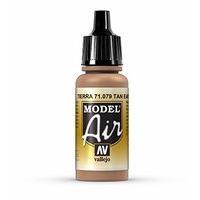 av vallejo model air 17ml tan earth