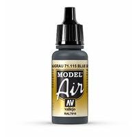 Av Vallejo Model Air 17ml - Blue Grey Ral7016