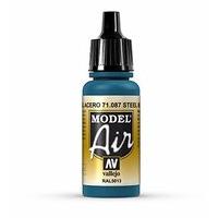 av vallejo model air 17ml steel blue