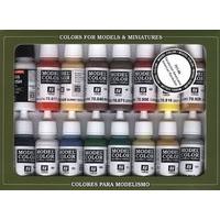 Av Vallejo Model Color Set - American Revolution (x16)