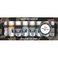 Av Vallejo Model Color Set - Panzer Aces No.6 (x8)