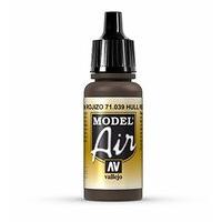 av vallejo model air 17ml hull red