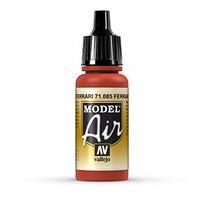 Av Vallejo Model Air 17ml - Ferrari Red