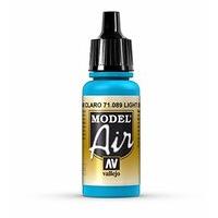 Av Vallejo Model Air 17ml - Light Sea Blue