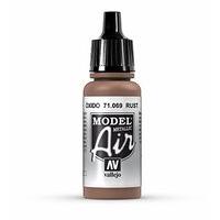 Av Vallejo Model Air 17ml - Rust (metallic)