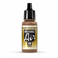 av vallejo model air 17ml mud brown