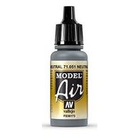 Av Vallejo Model Air 17ml - Neutral Grey