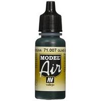 av vallejo model air 17ml olive green