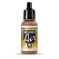 av vallejo model air 17ml sand brown