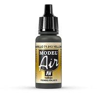 av vallejo model air 17ml yellow olive