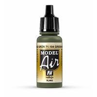 Av Vallejo Model Air 17ml - Green (rlm 62)