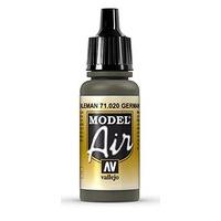 Av Vallejo Model Air 17ml - German Green