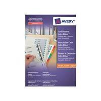 Avery Index Maker Divider A4 10-Part White Unpunched