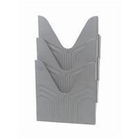 avery original a4 literature holders grey 1 x pack of 3 literature hol ...