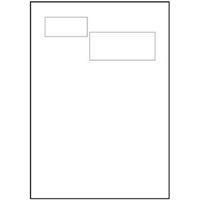 Avery L4842-100 (45x100mm) Double Integrated Labels Permanent (200 Labels)