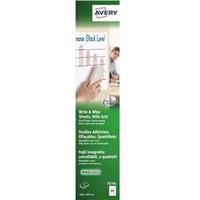 Avery (A3) Write & Wipe Square Format Pack of 3 Sheets