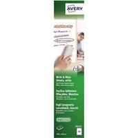 Avery (A2) Write & Wipe Sheets Pack of 2 Sheets