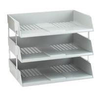 Avery Wide Entry Filing Tray (Grey)