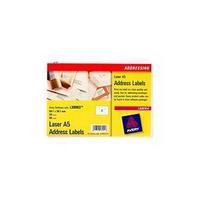 avery a5 laser addressing labels pack 40